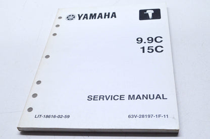 OEM Yamaha 9.9C 15C Service Manual