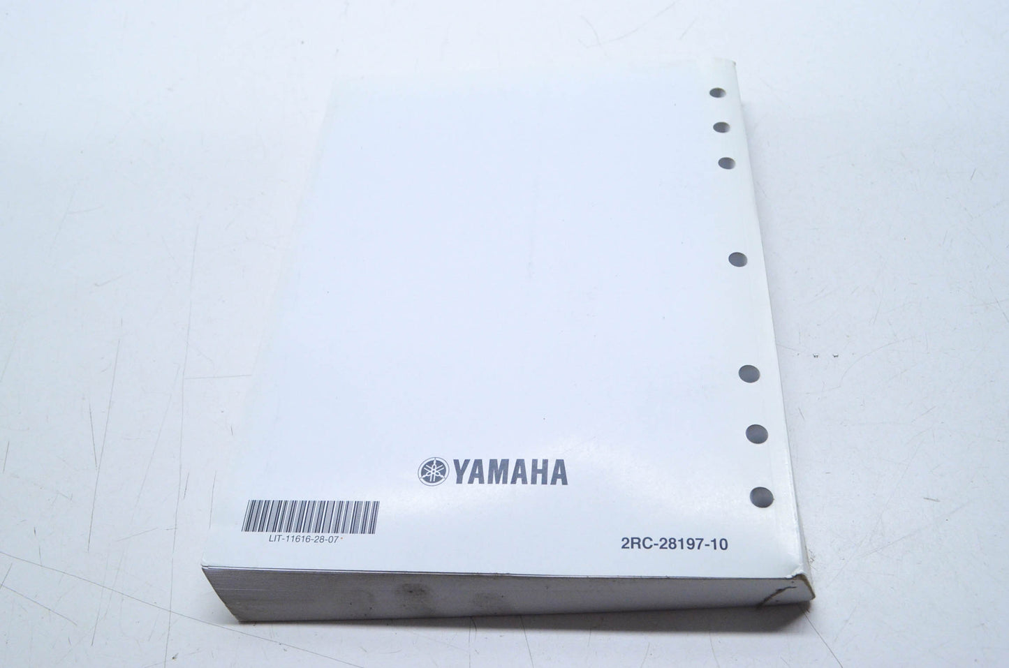 OEM Yamaha LIT-11616-28-07 Service Manual 2015 FZ07