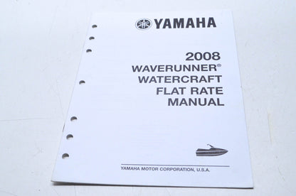 OEM Yamaha LIT-18750-WR-08 Service Manual 2008 Waverunner/WC F NOS