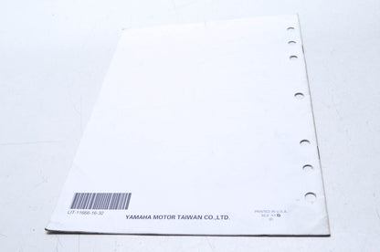 OEM Yamaha LIT-11666-16-32 Assembly Manual YW50AR-S