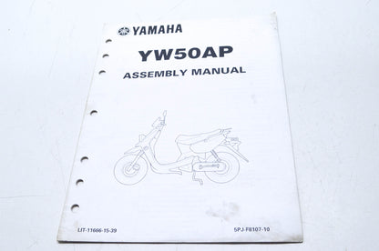 OEM Yamaha LIT-11666-15-39 Assembly Manual YW50AP
