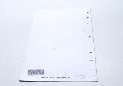 OEM Yamaha LIT-11666-15-39 Assembly Manual YW50AP