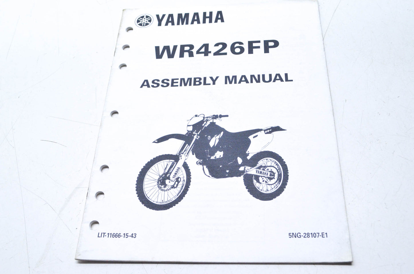 OEM Yamaha LIT-11666-15-43 WR426FP Assembly Manual