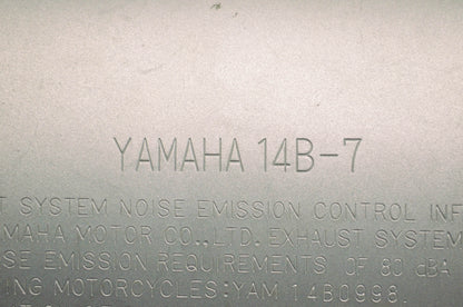 OEM Yamaha 14B-14710-10-00 Muffler Assembly 1
