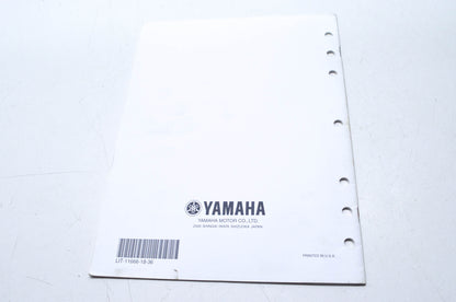 OEM Yamaha LIT-11666-18-36 YFM400FAT Assembly Manual