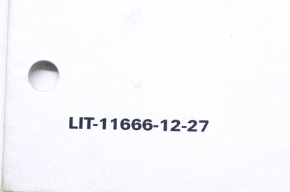 OEM Yamaha TT-R225 {2001 & Later) Assembly Manual