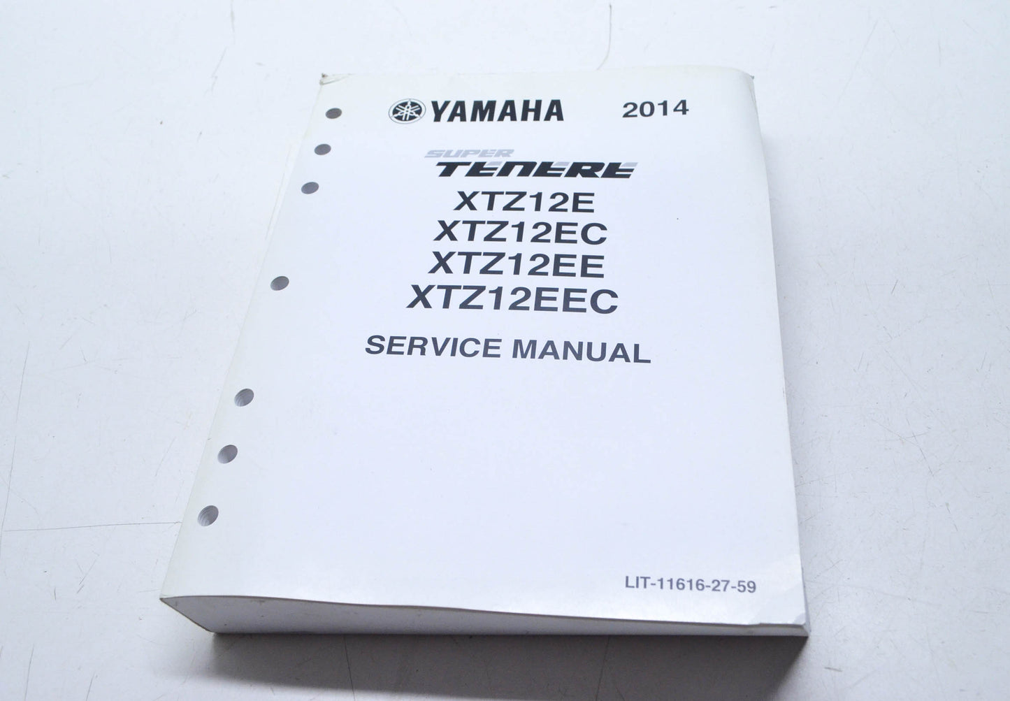 OEM Yamaha LIT-11616-27-59 XTZ12E(C) XTZ12EE(C) Service Manual