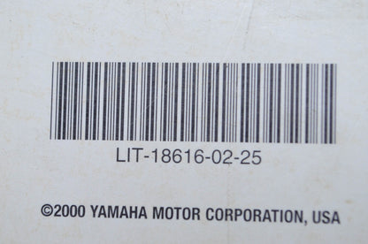 OEM Yamaha LIT-18616-02-25 XRT1200Y (XR1800) Service Manual