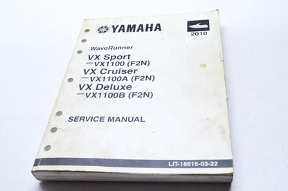 OEM Yamaha LIT-18616-03-22 Service Manual VX1100 VX1100A VX110