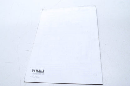 OEM Yamaha 703 Remote Control Box Operation Manual