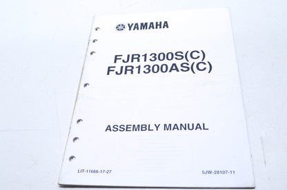 OEM Yamaha LIT-11666-17-27 FJR1300S(C)/AS(C) Assembly Manual