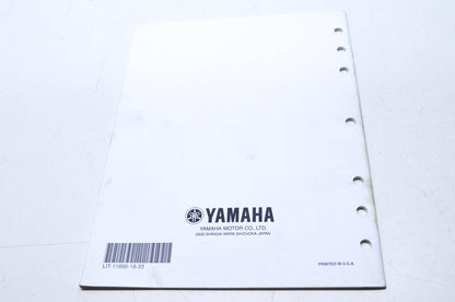 OEM Yamaha LIT-11666-18-33 YZ125T1/YZ250T1 Assembly Manual