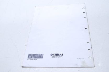 OEM Yamaha LIT-11666-14-46 YZ250FN1 Assembly Manual