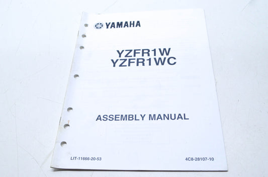OEM Yamaha LIT-11666-20-53 Assembly Manual YZFR1W(C)