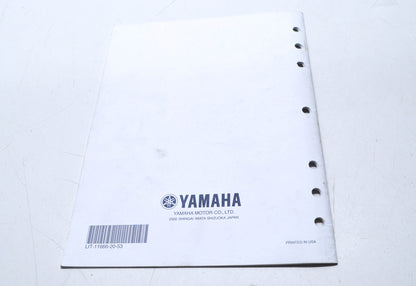 OEM Yamaha LIT-11666-20-53 Assembly Manual YZFR1W(C)