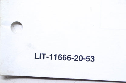 OEM Yamaha LIT-11666-20-53 Assembly Manual YZFR1W(C)