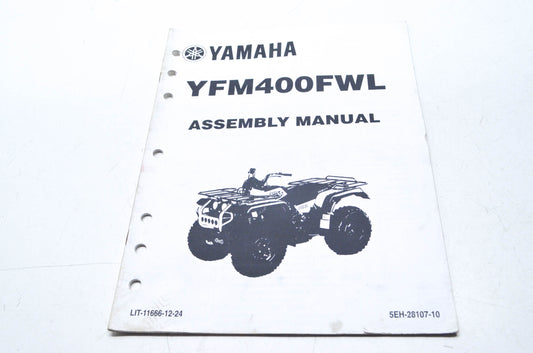 OEM Yamaha LIT-11666-12-24 YFM400FWL Assembly Manual