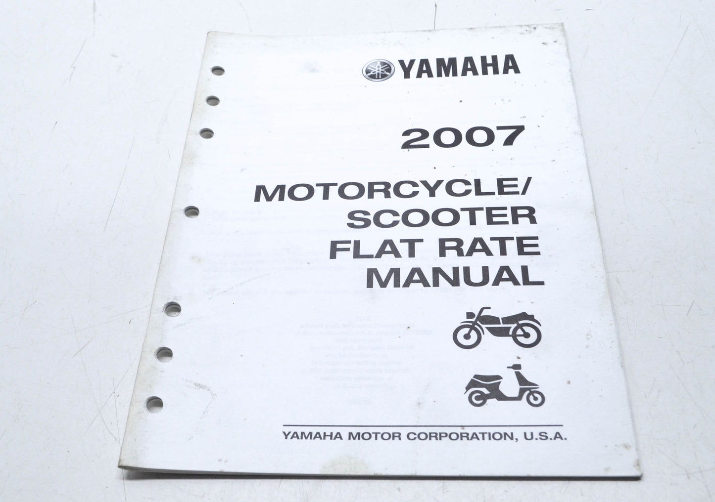OEM Yamaha LIT-11750-00-07 Manual 07 Motorcycle/Scooter