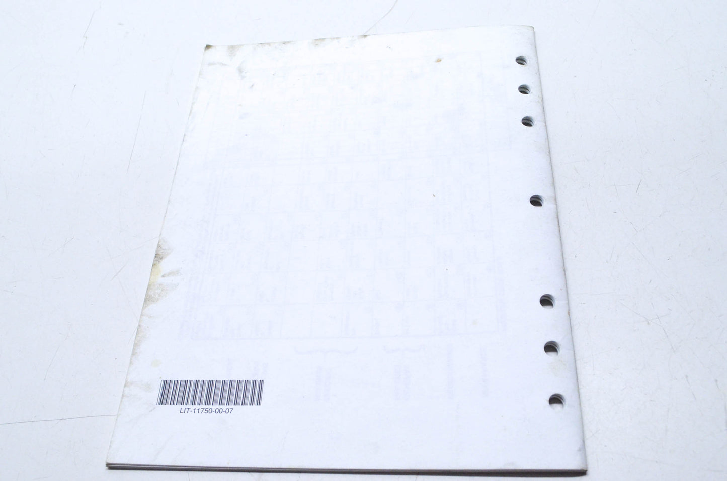OEM Yamaha LIT-11750-00-07 Manual 07 Motorcycle/Scooter