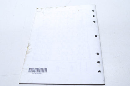 OEM Yamaha LIT-11750-00-07 Manual 07 Motorcycle/Scooter