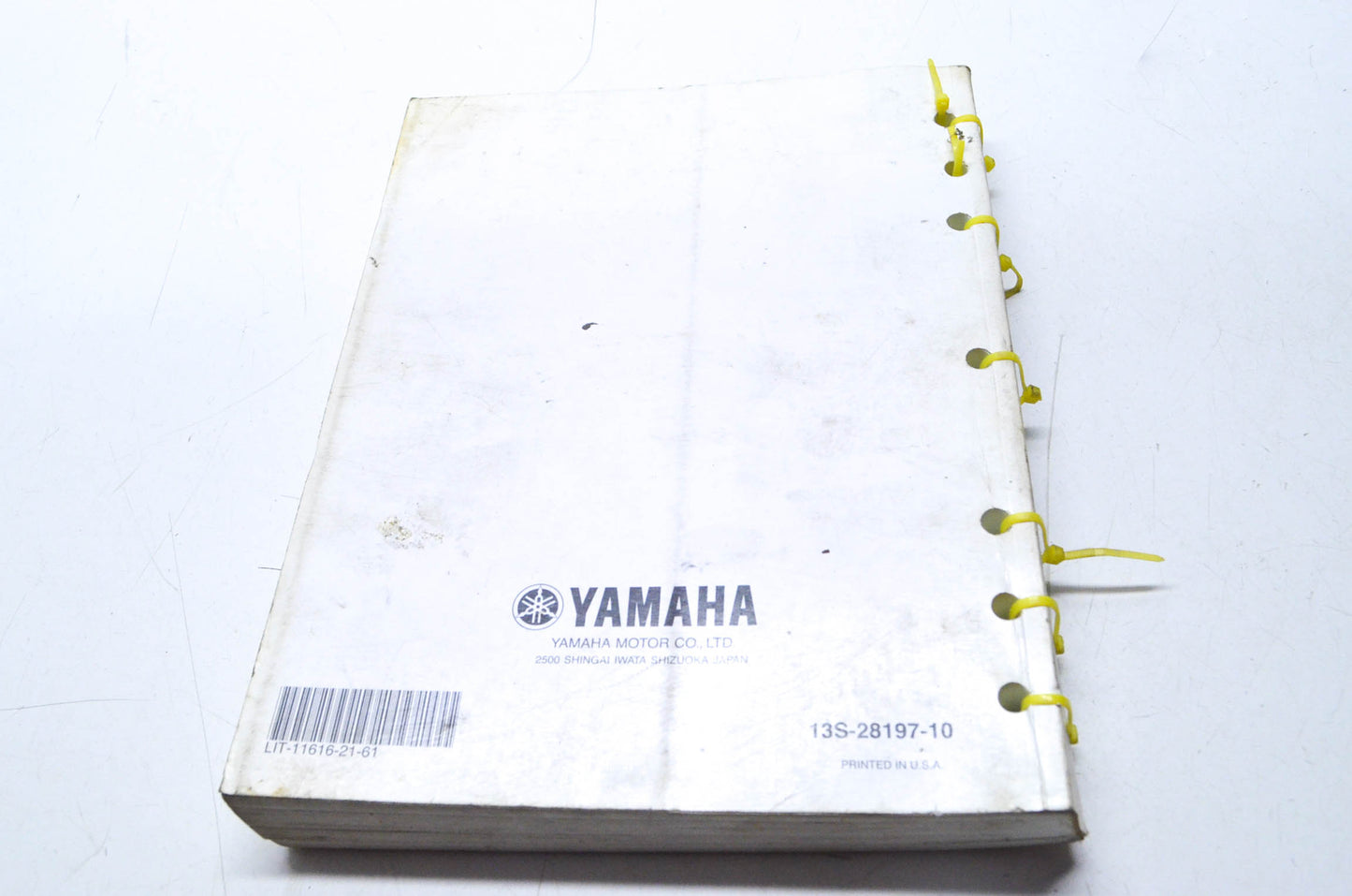 OEM Yamaha LIT-11616-21-61 Service Manual YZFR6X/XC