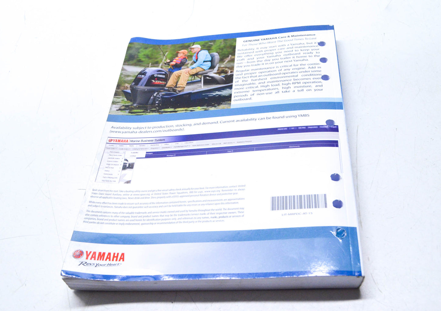OEM Yamaha LIT-MRPDC-AT-15 2015 Outboard Rigging and Parts Catalogue