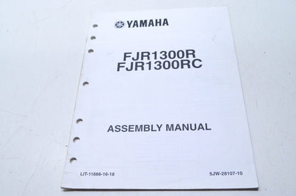 OEM Yamaha LIT-11666-16-18 FJR1300R/RC Assembly Manual
