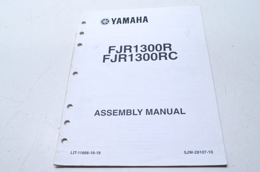 OEM Yamaha LIT-11666-16-18 FJR1300R/RC Assembly Manual