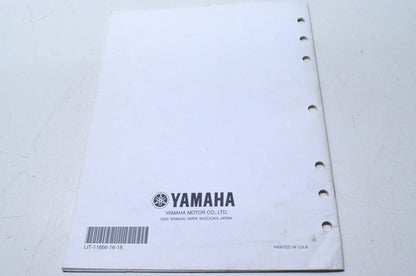 OEM Yamaha LIT-11666-16-18 FJR1300R/RC Assembly Manual