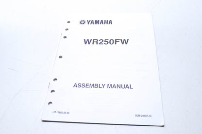 OEM Yamaha LIT-11666-20-55 WR250F (W-X) 2007-20 Assembly Manual