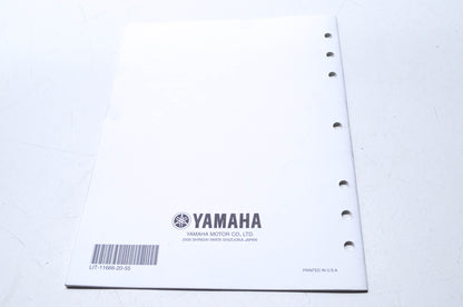 OEM Yamaha LIT-11666-20-55 WR250F (W-X) 2007-20 Assembly Manual