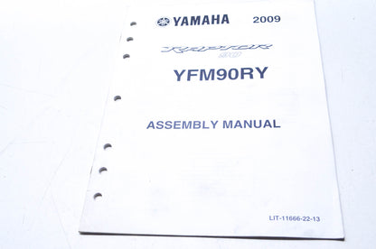 OEM Yamaha LIT-11666-22-13 YFM90RY Assembly Manual