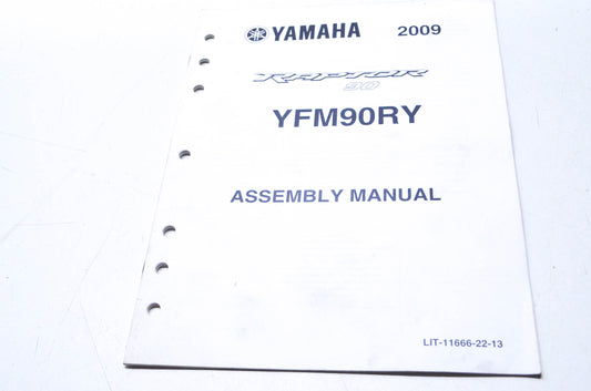 OEM Yamaha LIT-11666-22-13 YFM90RY Assembly Manual