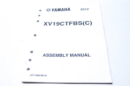 OEM Yamaha LIT-11666-SD-76 XV19CTFBS(C) Assembly Manual