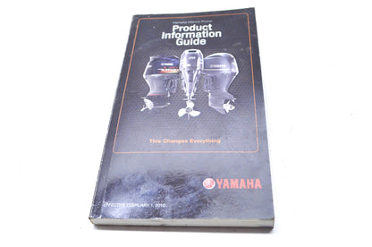 OEM Yamaha LIT-18468-00-10 2010 Product Information Guide
