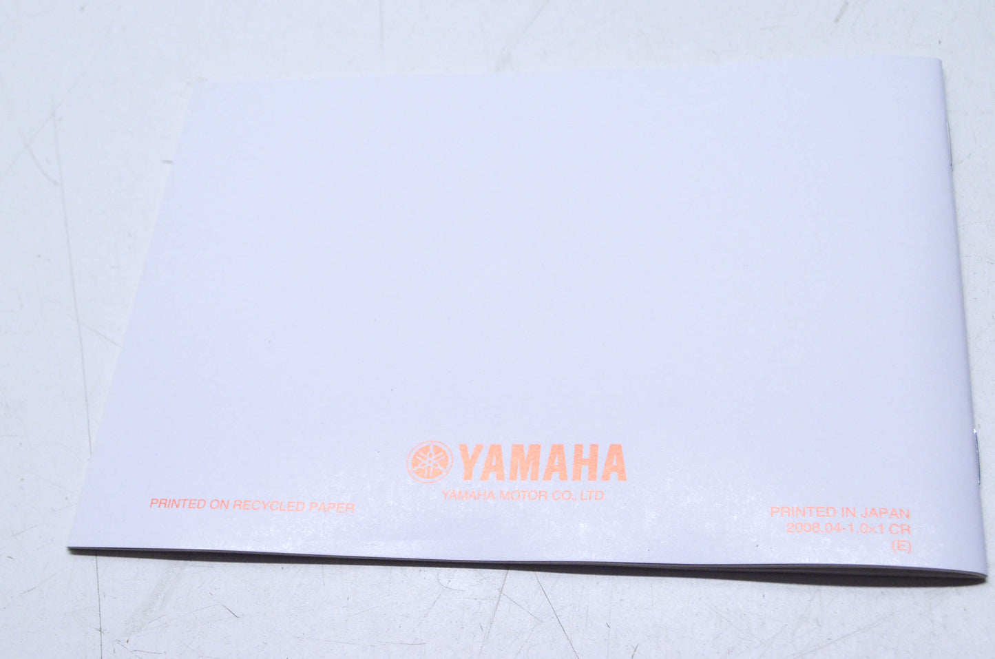 OEM Yamaha LIT-11626-22-02 Owner's Manual Parents/Young & Off NOS