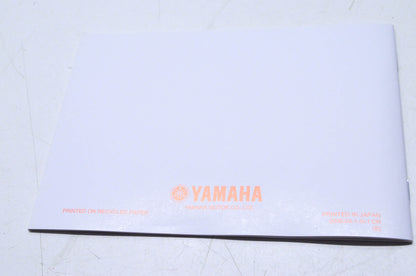 OEM Yamaha LIT-11626-22-02 Owner's Manual Parents/Young & Off NOS