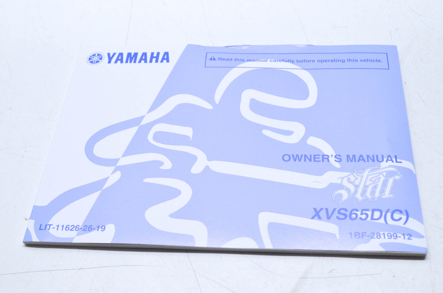OEM Yamaha LIT-11626-26-19 XVS65D/C STAR Owner's Manual