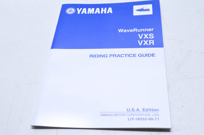 OEM Yamaha LIT-18552-00-71 WaveRunner VXS VXR Riding Practice NOS
