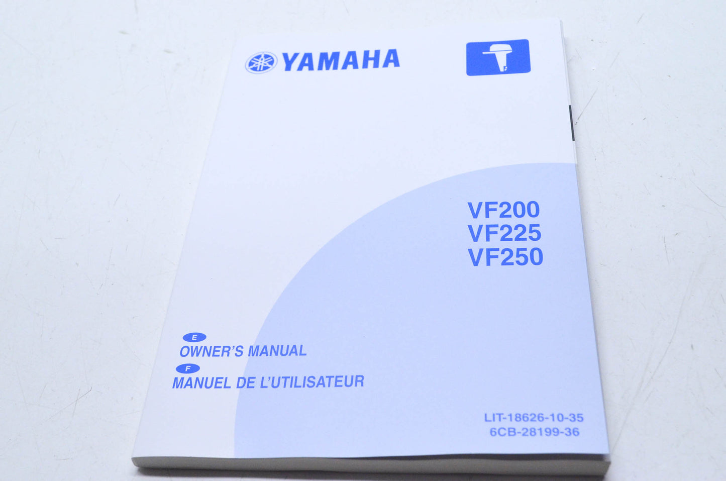 OEM Yamaha LIT-18626-10-35 Owner's Manual VF200/225/250 NOS