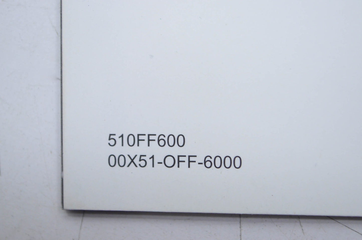 OEM Honda 00X51-OFF-6000 Tips & Practice Guide for the Off-Highway Motorcyclist