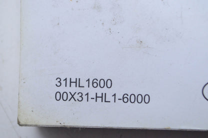 OEM Honda 31HL1600 Big Red MUV700 Owner's Manual