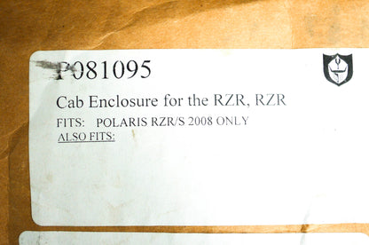 Pro Armor 2008 Polaris RZR Cab Enclosure