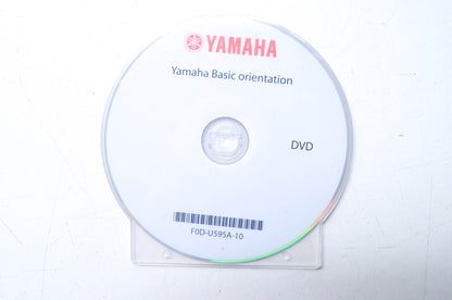OEM Yamaha F0D-U595A-10-00 F0D-U595A-10 WaveRunner Basic Orientation DVD NOS