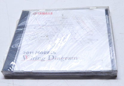 OEM Yamaha LIT-CDSRV-WD-11 2011 Models Wiring Diagram CD NOS