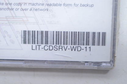 OEM Yamaha LIT-CDSRV-WD-11 2011 Models Wiring Diagram CD NOS