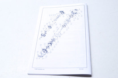 Warn 89352B0 Provantage 2500 Winch Service Instruction Guide NOS