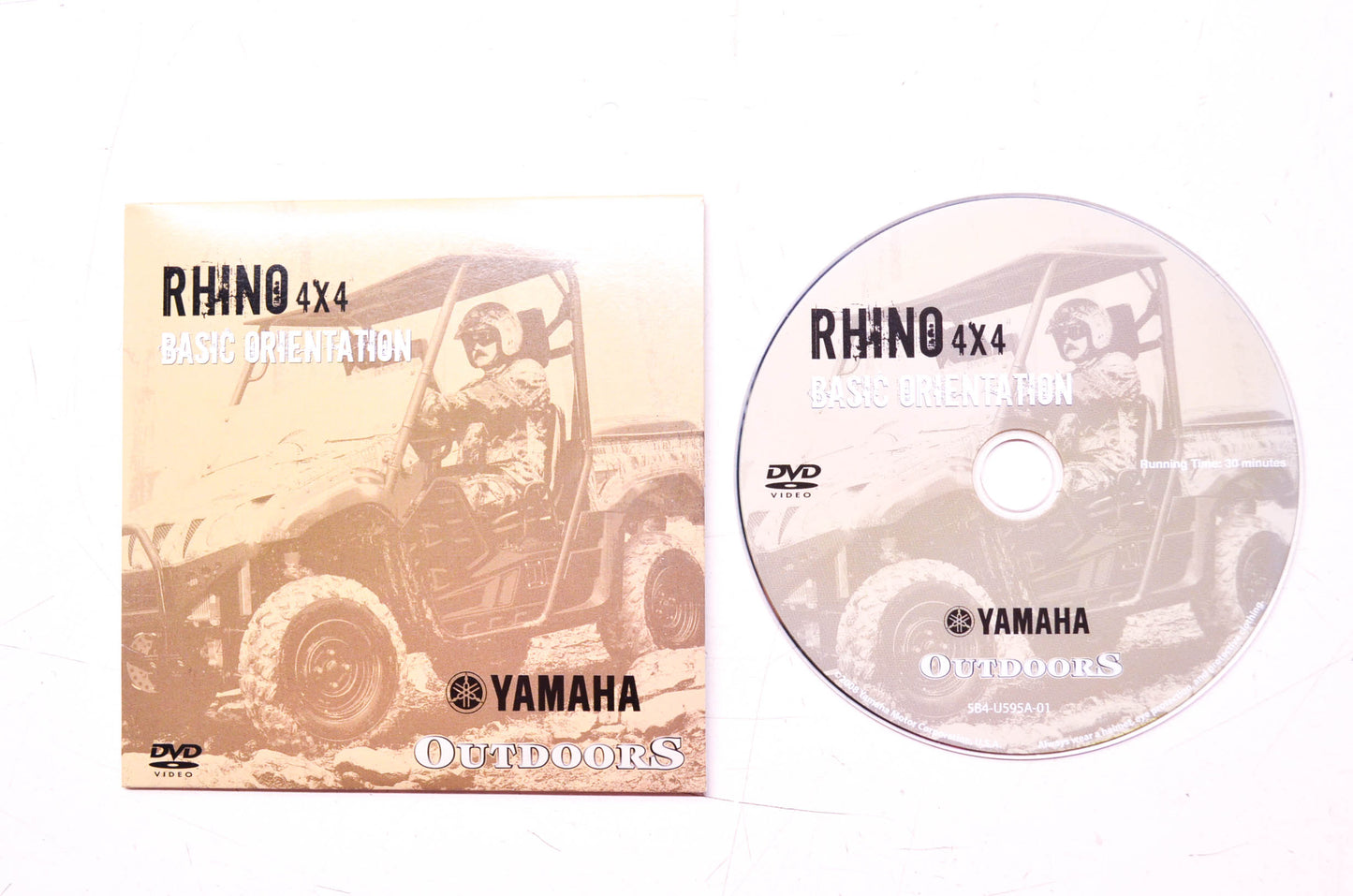 OEM Yamaha 5B4-U595A-01-00 Rhino Safety DVD