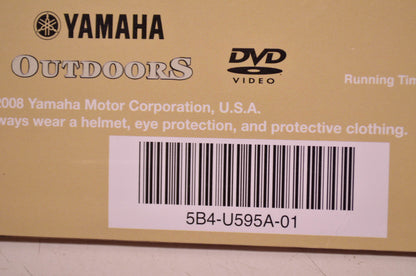 OEM Yamaha 5B4-U595A-01-00 Rhino Safety DVD