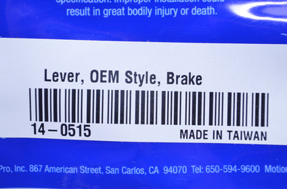 New Motion Pro Brake Lever NOS